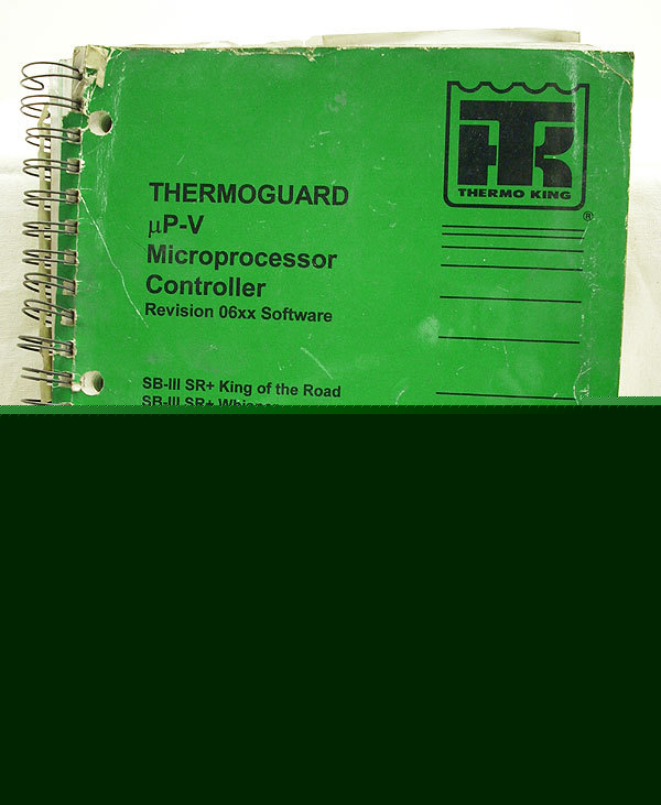 Thermo king thermoguard up-v whisper diagnosis manual