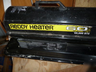 Reddy kerosene heater 60,000 btu - model RM60