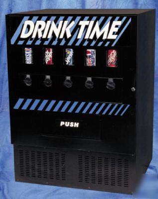 Snack soda changer combo vending machine compact