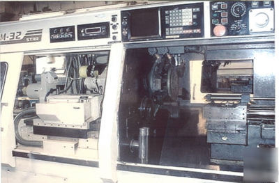 Star swiss cnc auto screw machine, model stm-32