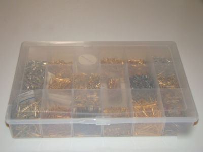 Various gold plated pins for electronic projects (43)