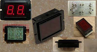  mountable display module with 2 seven segment display