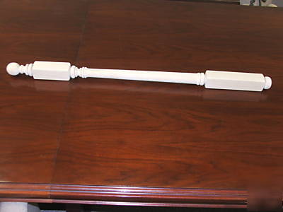 Unfinished furniture hardware finials posts lot