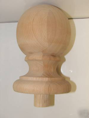 Unfinished furniture hardware finials posts lot