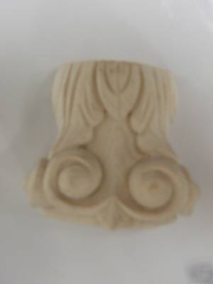 Unfinished furniture hardware finials posts lot