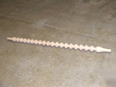 Unfinished furniture hardware finials posts lot