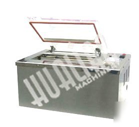 Vertical vacuum chamber packer and sealing machine 