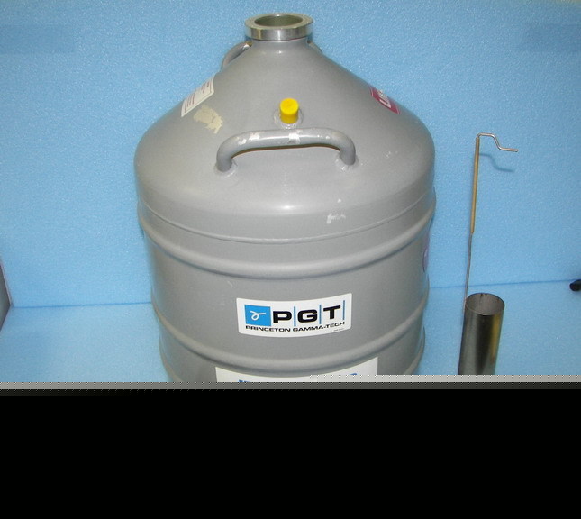 Pgt intrinsic germanium liquid nitrogen 30L cryo dewar