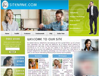Telephone canvassing website busines sell+ adsense