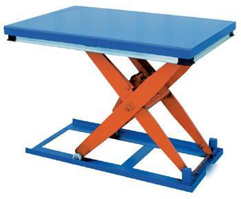 Work station electric hydraulic scissor lift tables