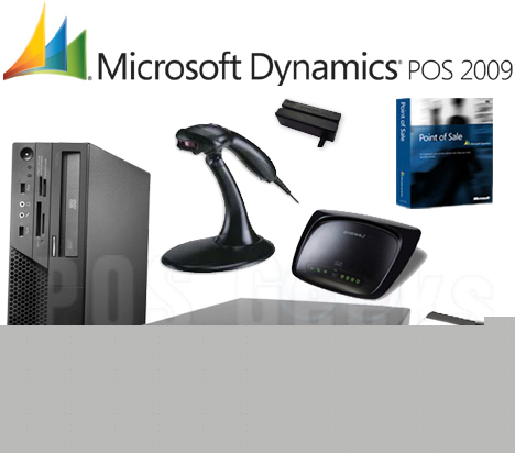 1 station microsoft point of sale retail pos system