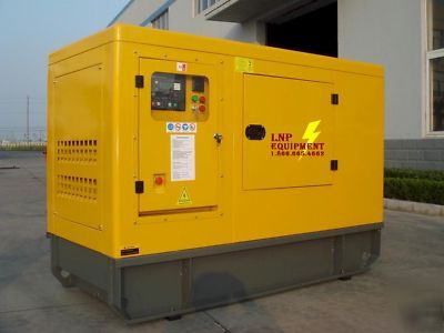 30KW silent, perkins/stamford diesel gen-set,