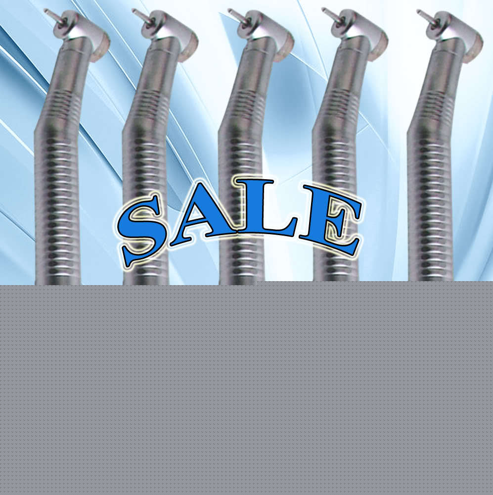50 pcs dental fast speed handpiece push button standard