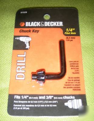 Black & decker chuck key 1/4