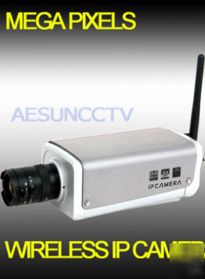 Cctv h.264 wireless 2 mega pixels ip network camera sd