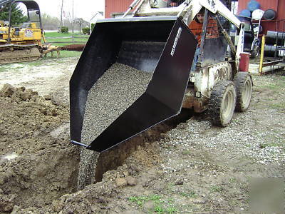 Concrete / material dump bucket 