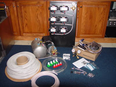 10BTN wunder-bar soda system,6FLOJET pumps,carbinator+