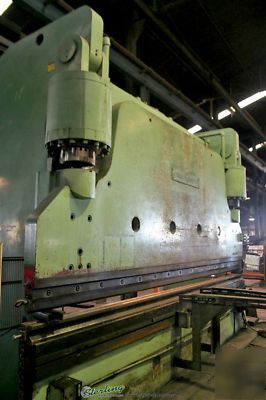 600 ton x 16' cincinnati hydraulic press brake