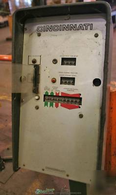 600 ton x 16' cincinnati hydraulic press brake