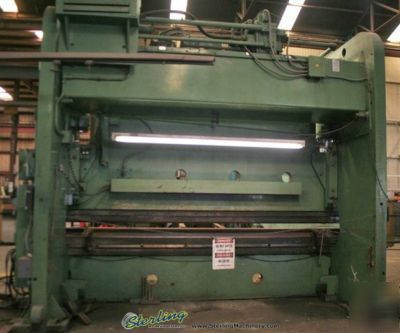 600 ton x 16' cincinnati hydraulic press brake