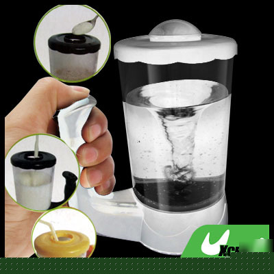 Battery operated auto-stir coffee multi mixing cup mug