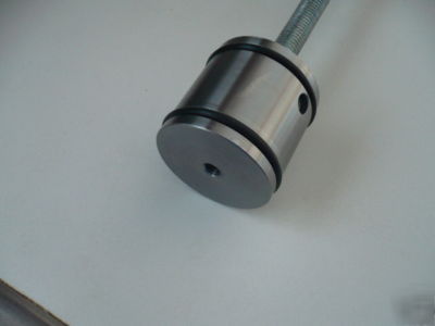 Cnc part or work stop for draw tube spindle, haas, ect.