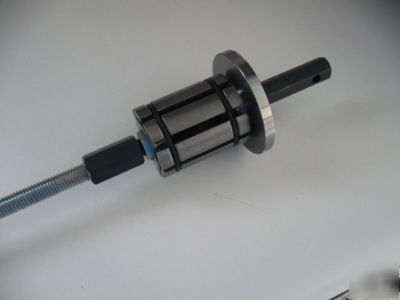 Cnc part or work stop for draw tube spindle, haas, ect.