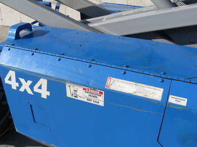 Genie GS3268RT man aerial scissor lift boom manlift 