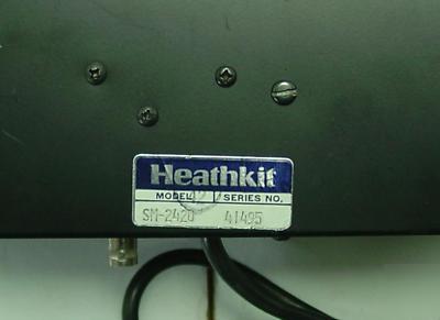 Heath zenith sm-2420 digital frequency counter heathkit