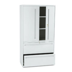 Hon 700 series 36 wide 2DRAWER lateral file with stora