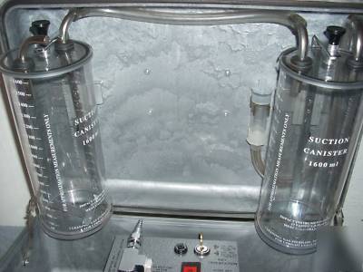 Impact portable suction machine aspirator pressure 317M