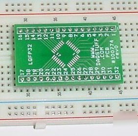 Lqfp 32 adptr great forÂ surface mountÂ design work qty 3