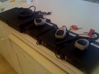 Motorola maxtrac mobile radio 820 +mic speaker