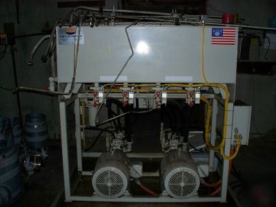 Nagel high speed 5 spindle vertical honing machine