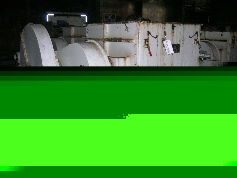 150 gal day double arm mixer, s/s