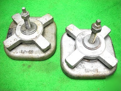 2 level pad mount machinery anti-vibration LP12 leveler