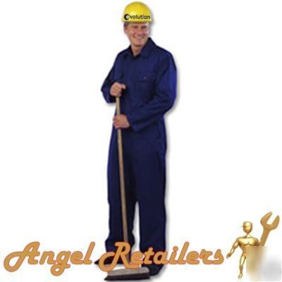 210G coverall overall boiler suits workwear navy xxxl