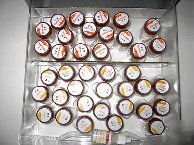 Allux wieland lot,dentine,liner,incisal,chromatix