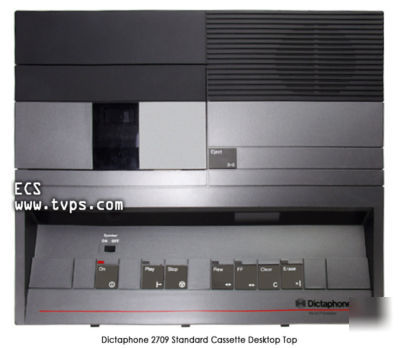 Dictaphone 2709 standard cassette transcriber 
