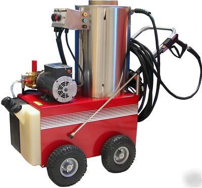 Hot water pressure washer 1500 psi electric/diesel 