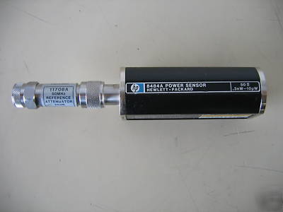 Hp/ agilent 8484A power sensor 10 mhz-18 ghz w/ 11708A 