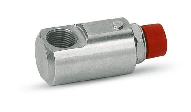 Hydraulic 90 degree rotating coupling 1/2