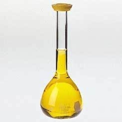 Kimble/kontes kimax volumetric flasks with snap cap
