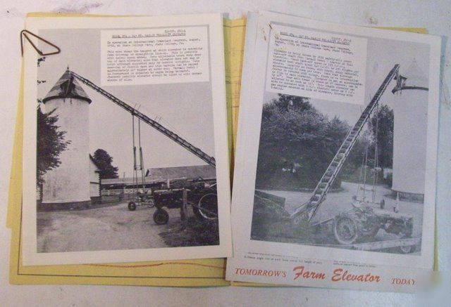 Mt. hawley 1939 portable elevator sales brochure lot