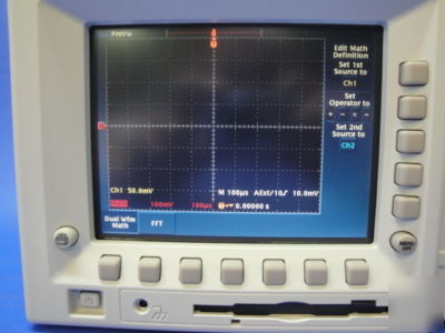 Tektronix tds 3012B- 2 channel phosphor oscilloscope