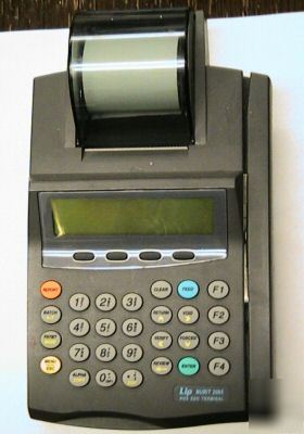 Used nurit 2085 credit card machine pos edc terminal