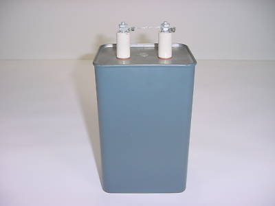 Vintage nos sprague tube amp oil capacitor 2 mfd 6000V