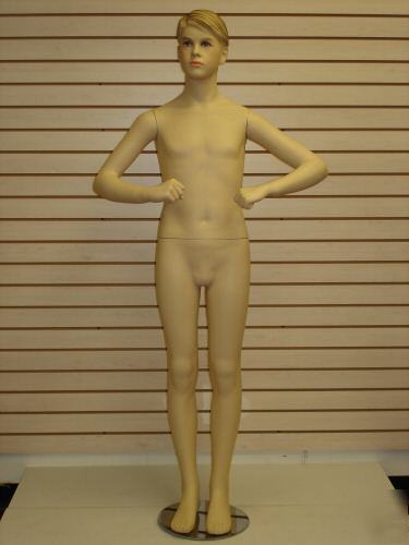 New brand flesh tone boy full size mannequin k-1660