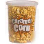 New caramel corn containers with lids - 5 oz.