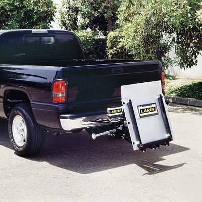 New larin hitch tailgate lift w/ramp plate 12 volt 